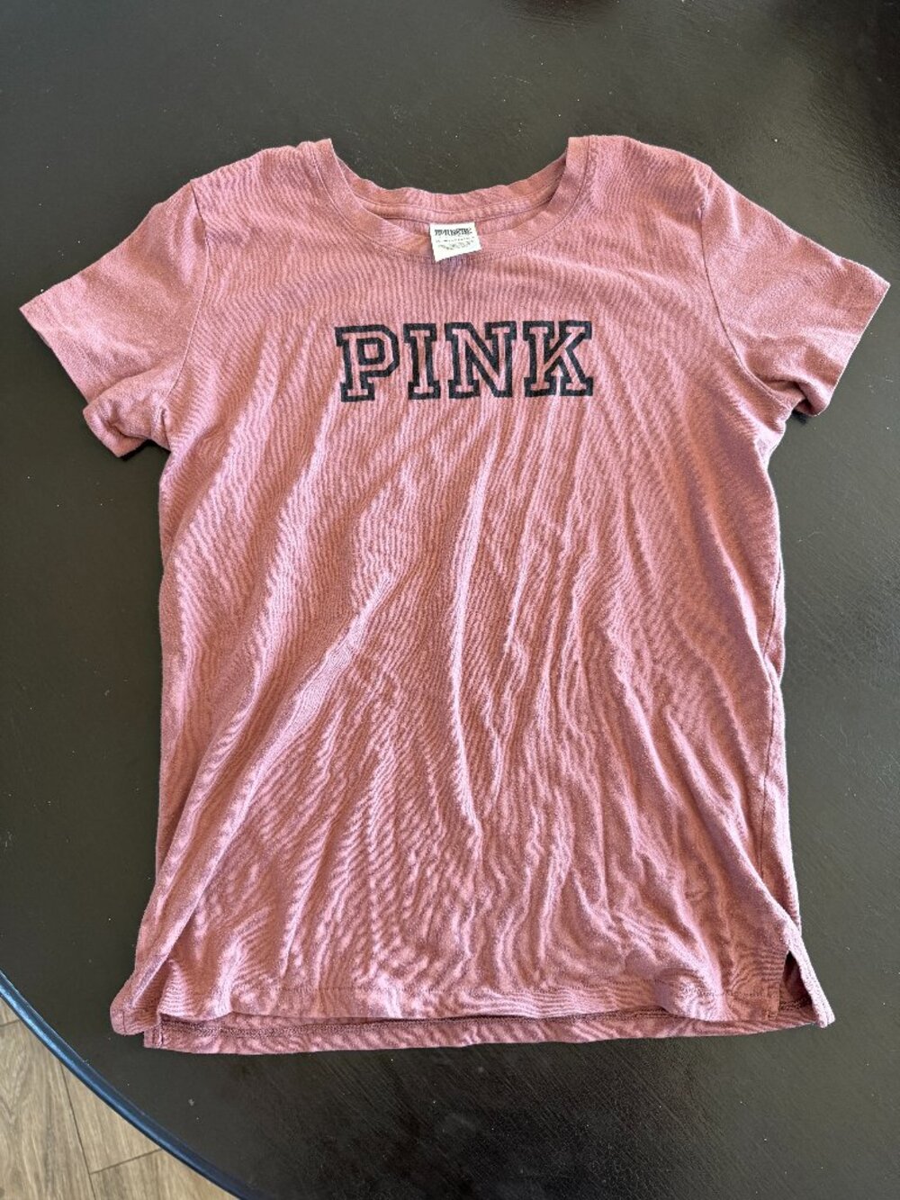 Victoria’s Secret PINK Dusty Rose Graphic Tee Size XS